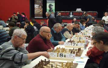 Na ostatních šachovnicích probíhaly líté boje o konečné umístnění o 2. až 10. místo.