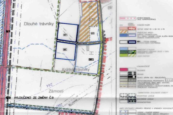 Úprava původních výkresů v CAD nebo GIS Pokud má pořizovatel či zpracovatel k dispozici původní výkresy územního plánu v prostředí CAD nebo GIS a změna ÚP je vydávána na podkladě těchto výkresů, poté