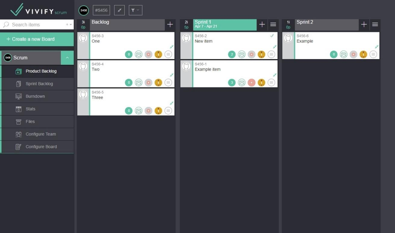 Epics Statistiky a metriky Plánování Nastavení priorit ve Sprintu Hodně nadbytečných prvků Vivify Scrum Vivify Scrum, jako hodně online aplikací, nabízí zdarma demo verzi a profesionální placené.