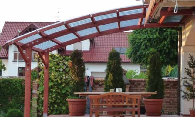 pergoly akční cena 58 514 Kč 2 089 euro Dřevěná pergola typ P1, rozměr