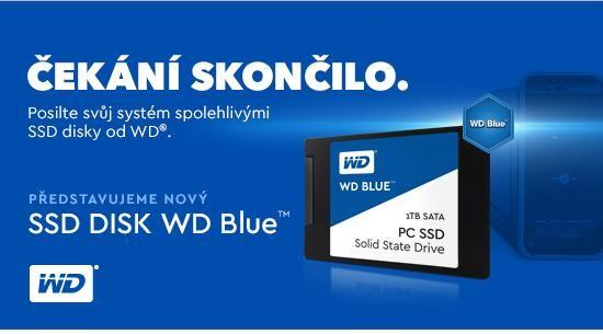 1. místo studenti WD Blue SSD disk 250GB Pro špičkové výpočetní aplikace, jako jsou hry, přehrávání HD médií nebo kreativní software mají SSD disky WD Blue rychlost, kterou potřebujete pro požadovaný