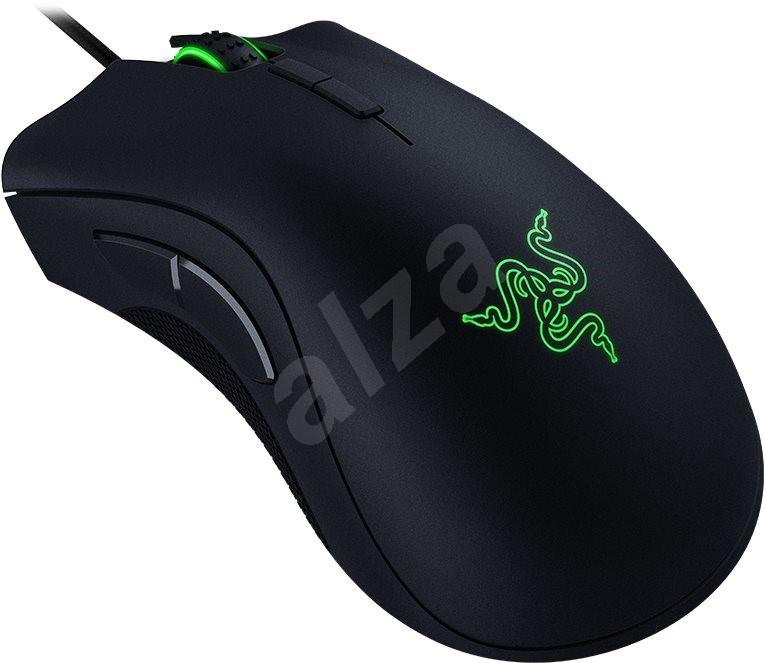 2. místo studenti Razer Deathadder Elite DeathAdder Elite, se chlubí optickým senzorem Razer 5G s nastavitelnou jemností až 16 000 DPI, rychlostí snímání 450 IPS a akcelerací 50 G, což jsou ty