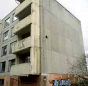 RŠRŠ POSTUP KARBONATAC BTONOVÝCH FASÁD A BALKONŮ V Helinkách, v oblati Jakomäki, je od roku 1994 prováděn rozáhlý výzkum faád a balkonů panelových domů zahrnující 1 budov potavených v 70. letech.