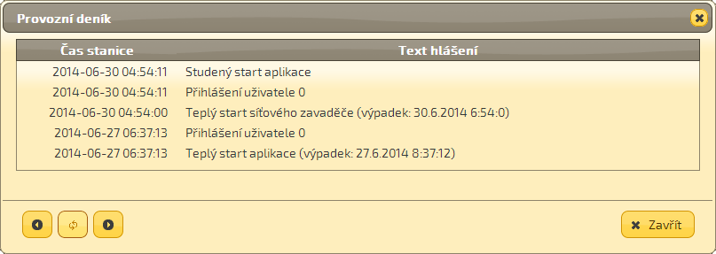 7 Tlačítko pro zápis hodnot a uzavření okna 8 Tlačítko pro zavření okna bez zápisu hodnot 5.