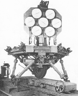 Str. 29 Obr. 3c[1] Multi Axis Simulation Table V roce 1947 byl sestaven dr.