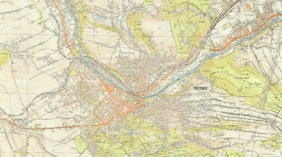 Vycházelo se z Gaussova příčného válcového zobrazení a souřadnicového systému S-52 (později vyrovnaný S-42), někdy označovaný jako S-1952. Mapování probíhalo od počátku 50.