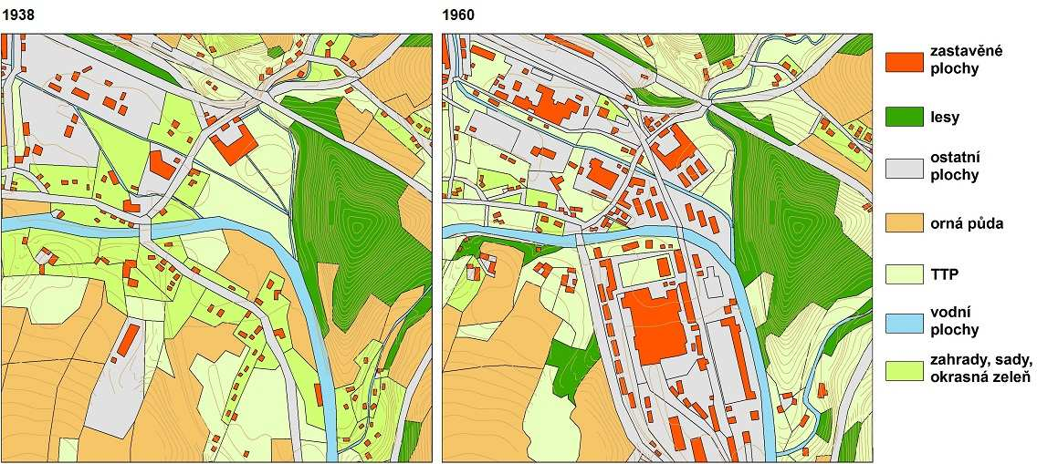 poválečný Trutnov bylo zásadní přičlenění okolních vesnic v roce 1947. Přičleněno bylo Poříčí, Horní Staré Město, Dolní Staré Město, Bojiště, Volanov, Oblanov.