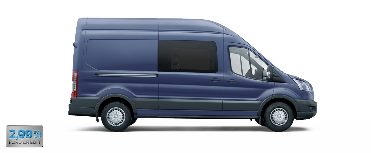 FORD TRANSIT KOMBI VAN / DCiV CENÍK Mimořádná nabídka* Záruka a servisní prohlídky na 5 let / 200 000 km Již za 633 900 Kč / 767 019 Kč Např.