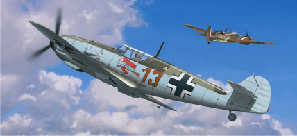 Bf 109E-1 GERMAN WWII FIGHTER 1:48 SCALE PLASTIC KIT 8261 intro No other aircraft of the German Luftwaffe is so intimately connected with its rise and fall in the course of the Second World War than