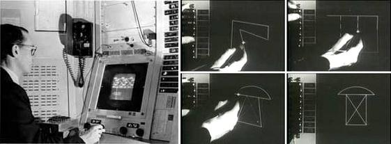 FSI VUT BAKALÁŘSKÁ PRÁCE List 21 2 CAD APLIKACE 2.1 Historie CAD Počátek kreslení na počítači je spojen s vynálezem světelného pera v roce 1950.