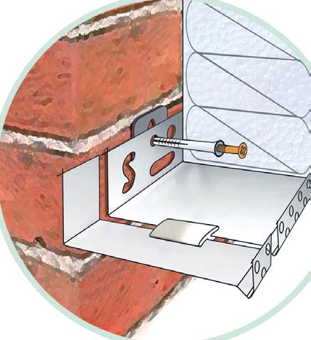 P íslušenství pro zateplovací systémy ETICS Paleta (m) Tl. izolantu 2,0 m 2,5 m (bal.