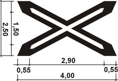 2.8.2 Symbol svislé dopravní značky Při užití na dálnici lze dle konkrétní situace užít symbolu o větších rozměrech (bližší podrobnosti viz VL 6.2). 2.