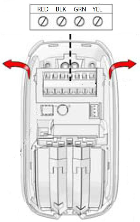 Vlastnosti NV75MX sběrnicový PIR detektor s IR AM Instalace Napájení 10-15VDC, 23 ma max s PET imunitou 2,0 2,4m Instalační výška Pracovní teplota -35 až + 50 C se spodním viděním 2,0 2,8m Krytí IP50