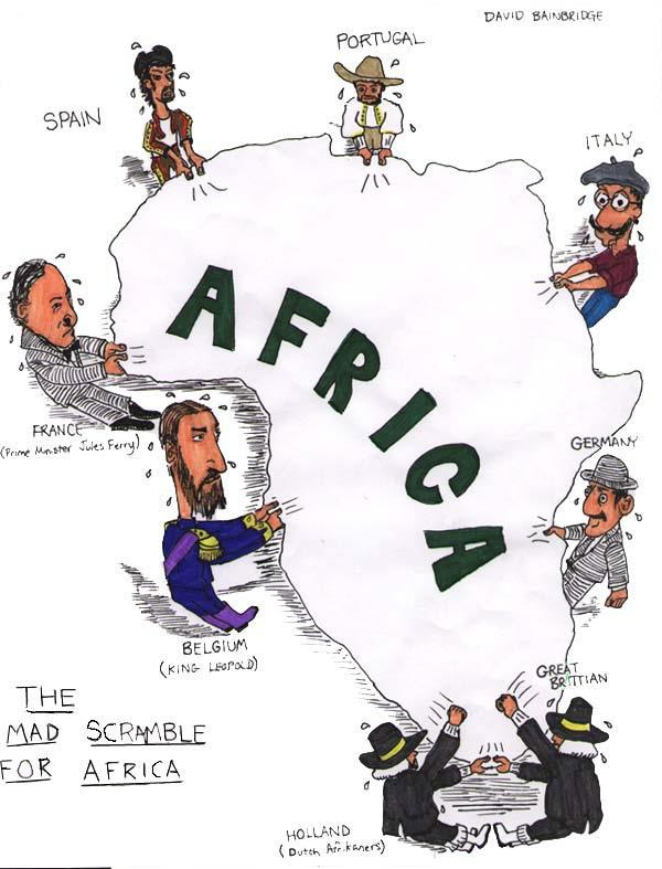 Kolonizační procesy v Africe aneb