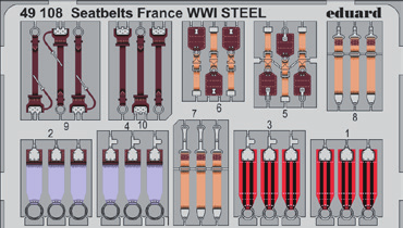 49109 Seatbelts IJAAF WWII 1/48