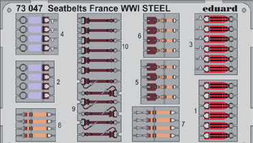 1/72 73048 Seatbelts