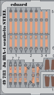 V seatbelts STEEL 1/32 Special