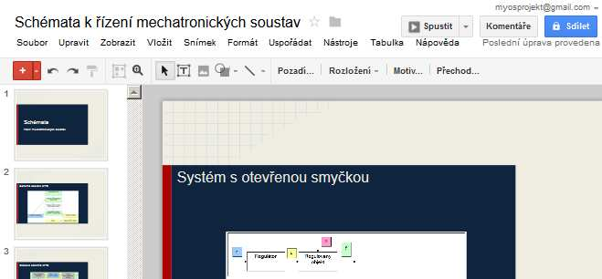 Vkládat lze obrázky přímo z internetu, z disku počítače, další obrázky z Google Disku a nebo přímo pořizovat snímky z připojených externích zařízení včetně audio složky.