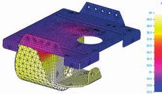 Simulace MKP Analýzy MKP přímo v Solid Edge Simulace určené pro program Solid Edge jsou založeny na prověřené technologii analýzy metodou konečných prvků na bázi řešiče NX Nastran (používá jej ve