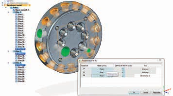 Procedurální prvky Některé prvky jako jsou šroubovice, díry, skořepiny, úkos nebo zaoblení se nejlépe řídí parametry, které byly zadány v průběhu tvorby prvku.