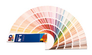 VYSVĚTLIKY Vzorník KOMFORT 217 odstínů míchatelných do produktové řady düfa KOMFORT.