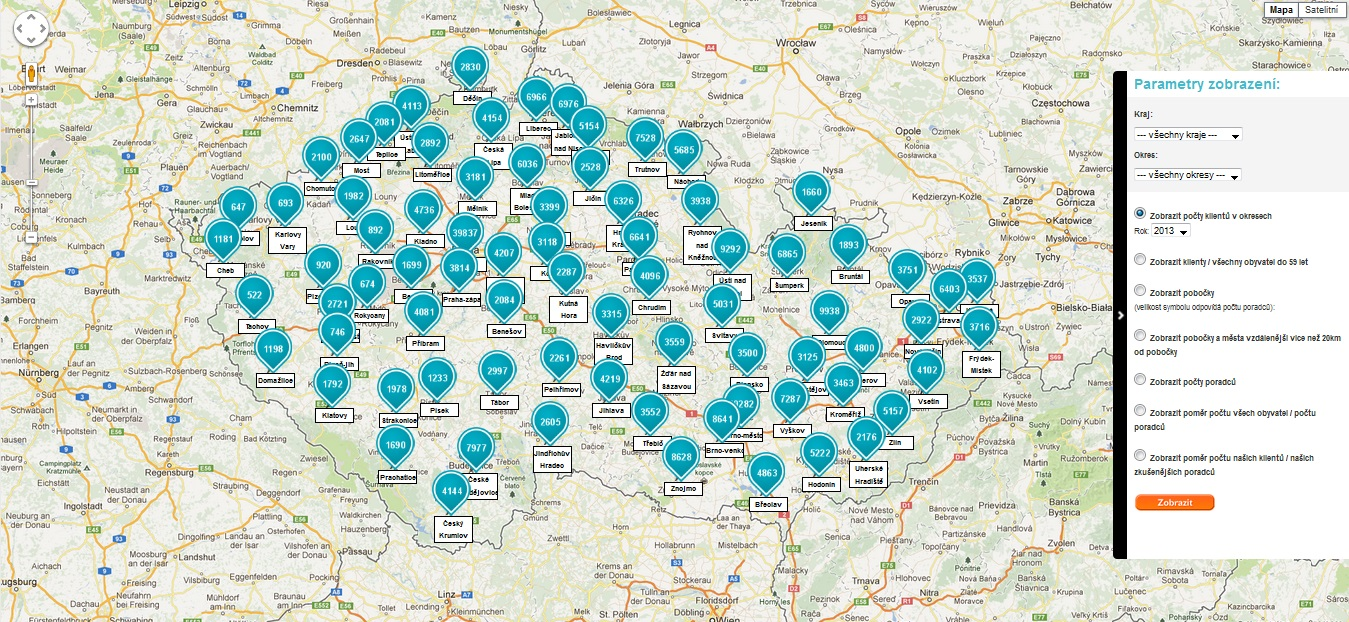 Vizualizovaná obchodní data Pro vizualizaci byla vybrána obchodní data, která by mohla být důležitá pro marketingová či obchodní oddělení obchodní společnosti.