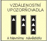 Námezníky Na železniční síti v ČR se používají 3 typy námezníků: námezník hranice koleje