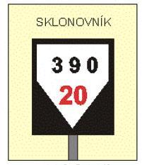 (klesání 20 o délce 390