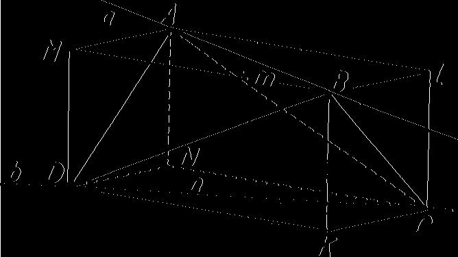 d, kde d je výška rovnoběžnostěnu, příslušná těm stěnám, které obsahují mimoběžky a, b a co je úhel mimoběžek a, b.