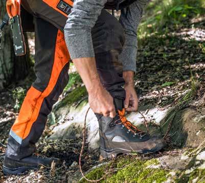 TECHNICAL Spolehlivá opora Pevná podrážka s optimální přilnavostí brání uklouznutí v těžkém terénu. Určeno k práci Měkčí pata a vnitřní část pro větší pohodlí v dlouhých pracovních dnech.