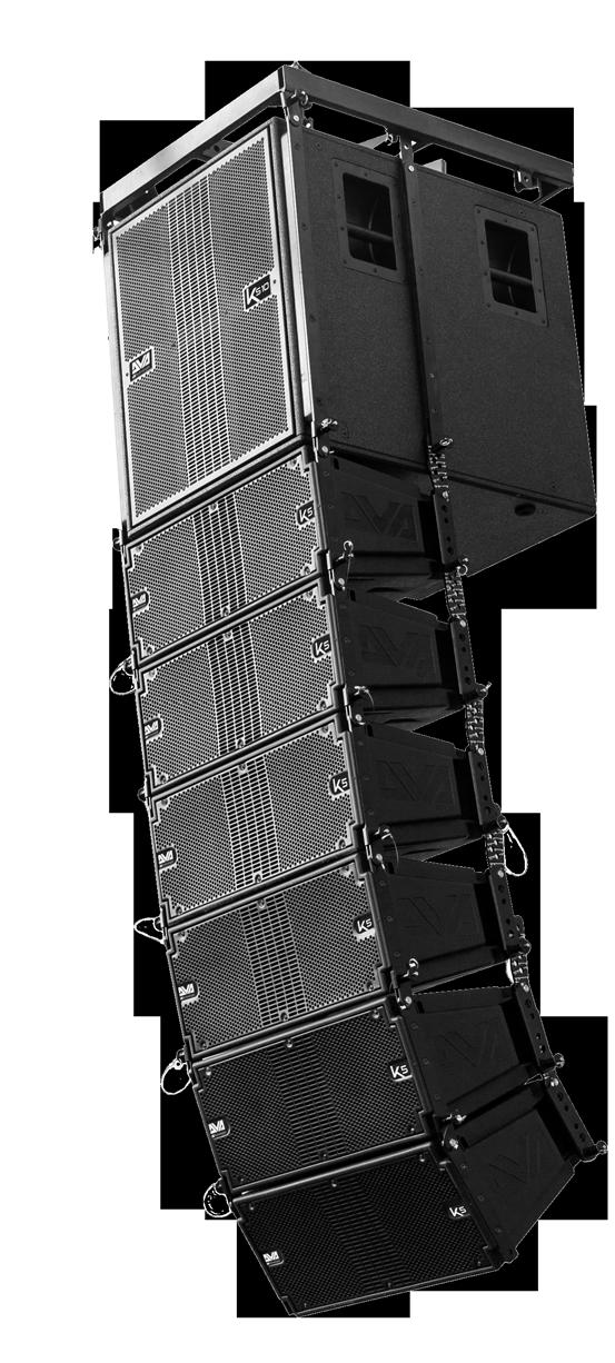 Nejnovějším evolučním krokem série DVA, představeným v roce 2016, je třípásmový Line Array systém K5.