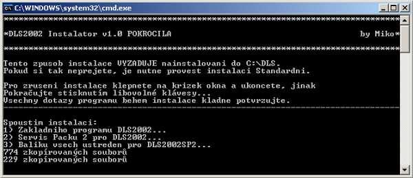 4. Dávka dále spustí instalaci podpory ethernet modulu T-Link 250. Opět vše potvrdíme a dokončíme tak instalaci modulu. 5.