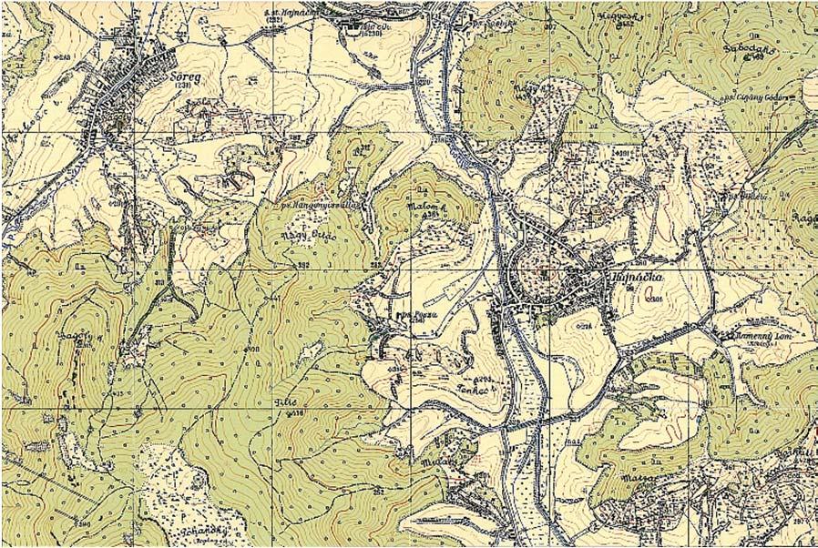 Definitivní vojenské mapování 1934 1938 Mapa Československé republiky 1:20 000 (sign.