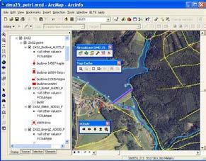 VISÚ byl budován v následující základní struktuře: Vojenský geodeticko-geofyzikální informační systém (VGGFIS), jehož správcem byl VTOPÚ; obsah VGGFIS tvořily databáze, registry a datové zdroje