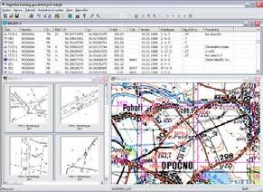 digitální mapy) a bezešvých digitálních rastrových map sestavených z mapových polí jednotlivých mapových listů stanovených druhů map.