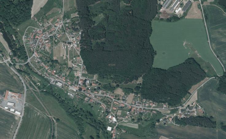 orotofoto mapě 50.