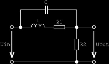 LCs R R Cs R ( L R ) RC s R R rezistor R simuluje ztráty ve