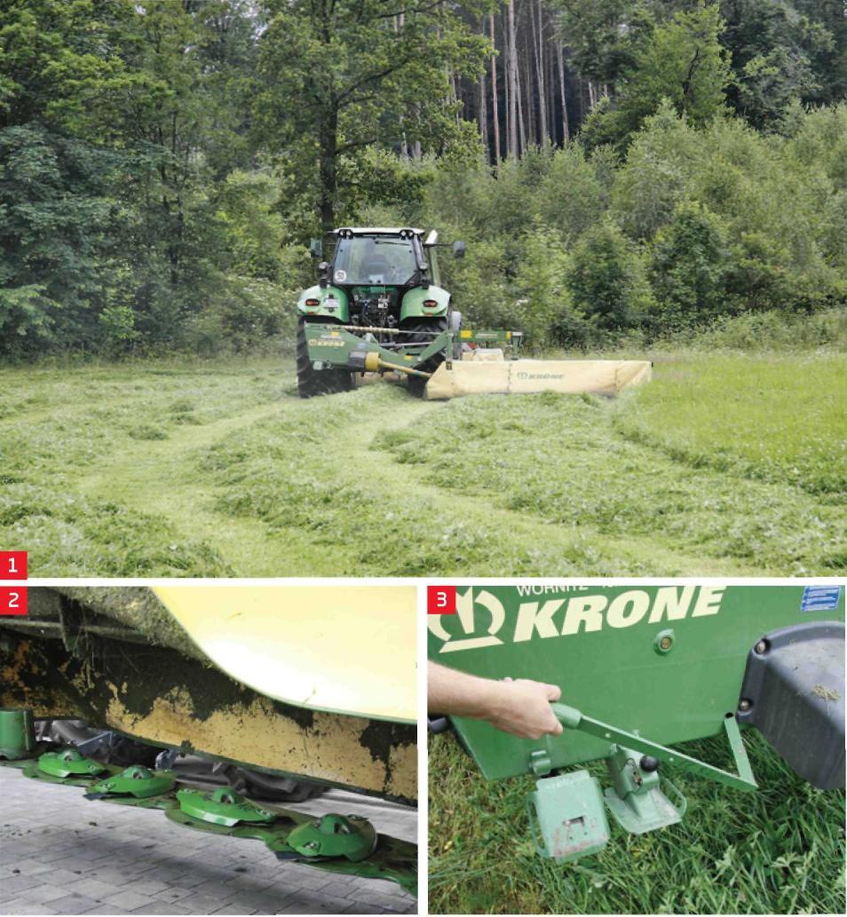 UŽITNÁ HODNOTA PRO NÁS Technické údaje & Minimální využití EasyCut F320M EasyCut R320 Rozměry a hmotnosti Pracovní záběr [m] 3,16 3,16 Přepravní šířka [m] 3,00 Přepravní výška [m] 3,90 Hmotnost [kg]