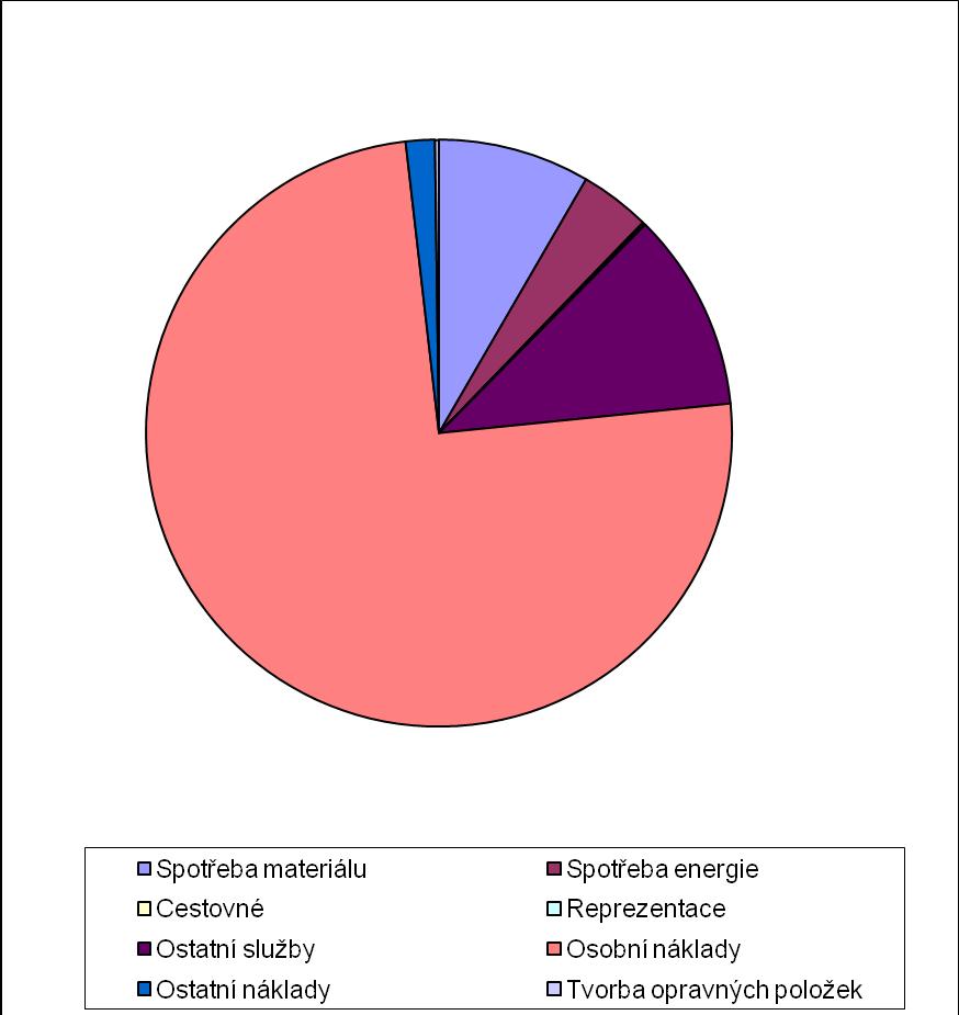 VII. ČLENĚNÍ NÁKLADŮ PODLE DRUHŮ Náklady Spotřeba materiálu 154 508,00 Spotřeba energie 90 220,00 Cestovné 252,00 Reprezentace 859,00