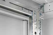 NOSNOST 800 KG Stabilní konstrukce rozvaděče, založená na robustních svařovaných rámech dveří, je schopna bezpečně přenést zatížení 800 kg.