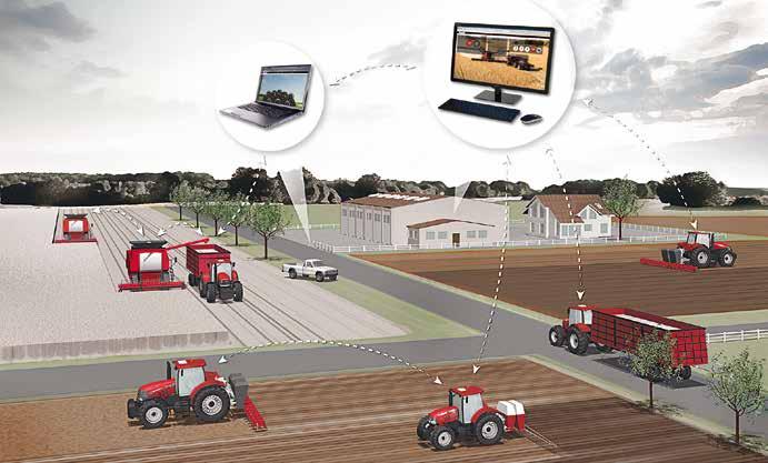 Systém CASE IH AFS TM zahrnuje veškeré nástroje pro zvýšení přesnosti jízdy, snížení překryvů, automatizaci funkcí, variabilní aplikaci a hlídání provozních nákladů.