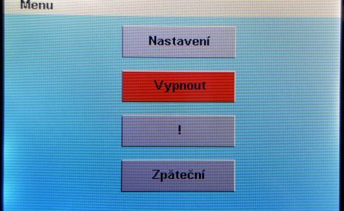 Návod obsluhy přístroje: Prvním krokem je příprava přístroje do provozní pozice viz. obrázek Dále připojte přístroj pomoci síťového kablíku do sítě.