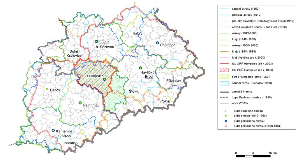 Mapa 46 Humpolec Zdroj: Burda, Janoušek (2013) Tomáš Burda