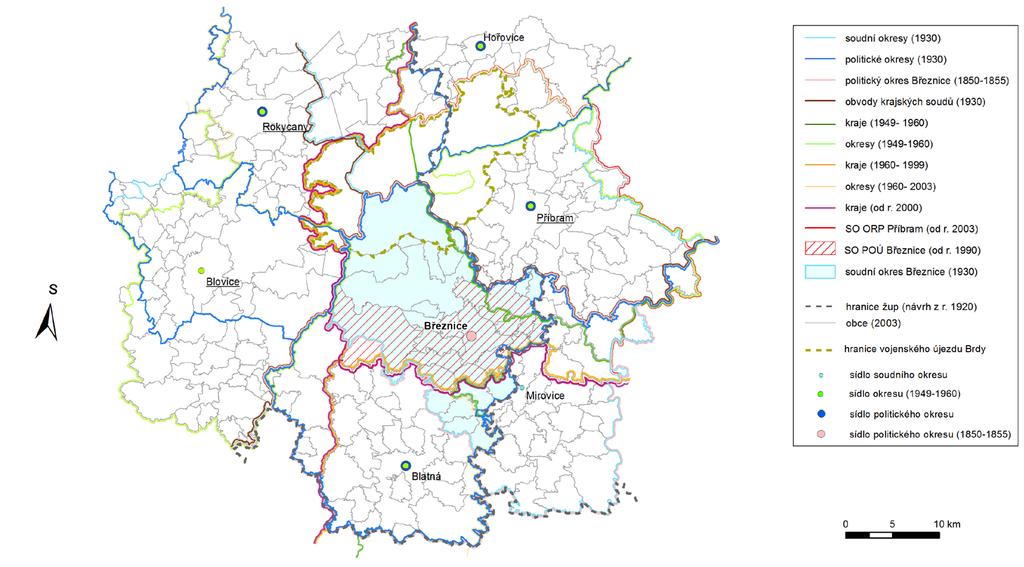 Mapa 20 Březnice Zdroj: Burda, Janoušek (2013) Tomáš Burda