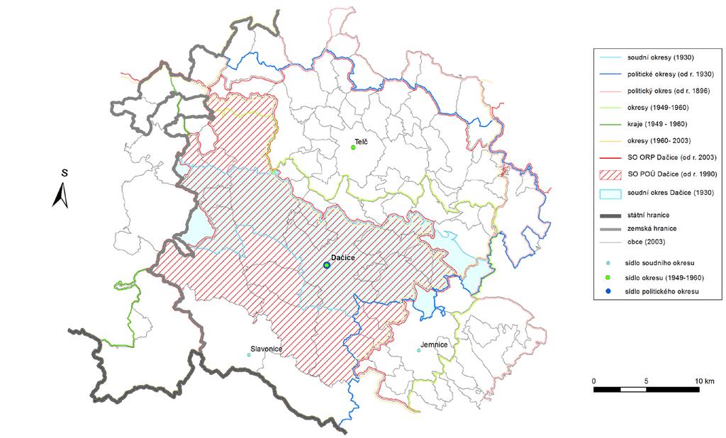 Mapa 24 Dačice Zdroj: Burda, Janoušek (2013) Tomáš Burda