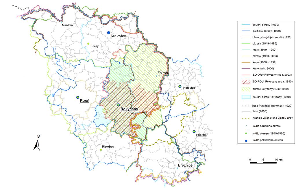 Mapa 27 Rokycany Zdroj: Burda, Janoušek (2013) Tomáš Burda