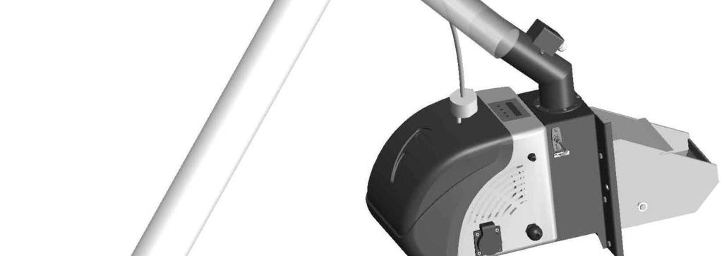 na stejnou barvu podle nastavení potenciometru tepelného výkonu. Ruční nastavování škrticí klapky ventilátoru.