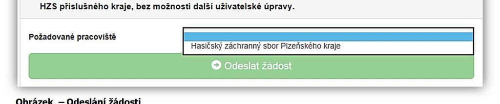 záložku Identifikaci žadatele/akce nabídne se Vám již