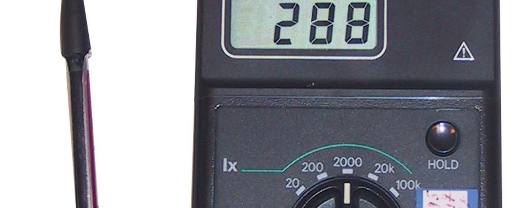 Frekvenční rozsah pro všechny třídy přesnosti luxmetrů je v mezích od 40 do 10 5 Hz.