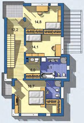 nebo omítkou VILA 751 Zdroj: plynový kotel PŘÍZEMÍ [celková plocha 838 m 2 ]